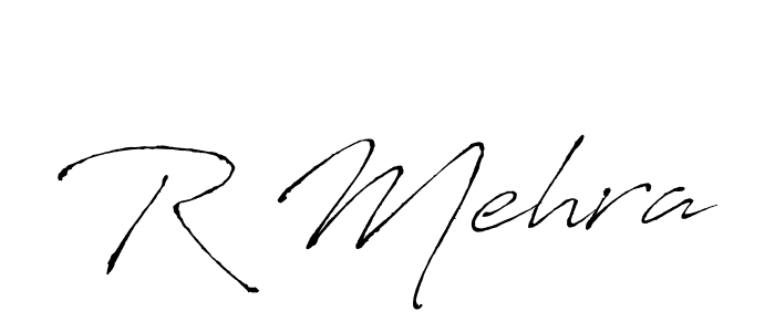 Make a beautiful signature design for name R Mehra. Use this online signature maker to create a handwritten signature for free. R Mehra signature style 6 images and pictures png