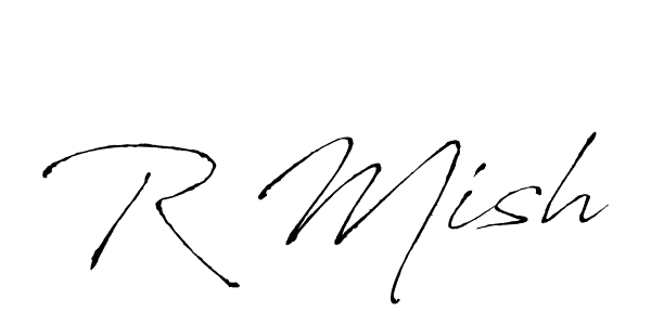 Here are the top 10 professional signature styles for the name R Mish. These are the best autograph styles you can use for your name. R Mish signature style 6 images and pictures png