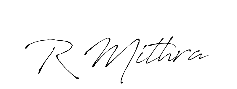 Also we have R Mithra name is the best signature style. Create professional handwritten signature collection using Antro_Vectra autograph style. R Mithra signature style 6 images and pictures png