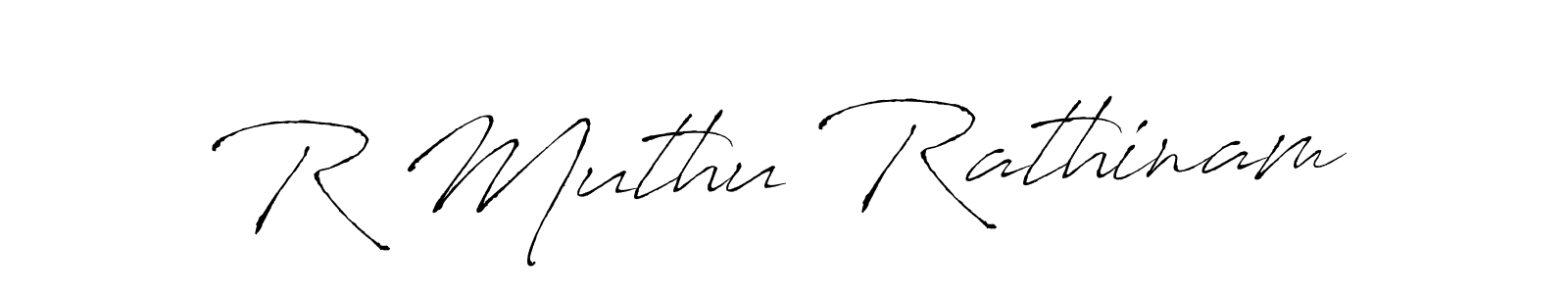 R Muthu Rathinam stylish signature style. Best Handwritten Sign (Antro_Vectra) for my name. Handwritten Signature Collection Ideas for my name R Muthu Rathinam. R Muthu Rathinam signature style 6 images and pictures png