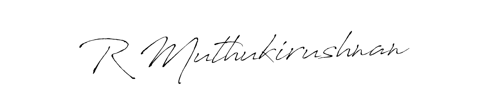 if you are searching for the best signature style for your name R Muthukirushnan. so please give up your signature search. here we have designed multiple signature styles  using Antro_Vectra. R Muthukirushnan signature style 6 images and pictures png