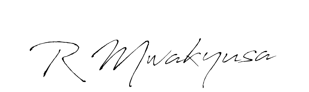 Also we have R Mwakyusa name is the best signature style. Create professional handwritten signature collection using Antro_Vectra autograph style. R Mwakyusa signature style 6 images and pictures png