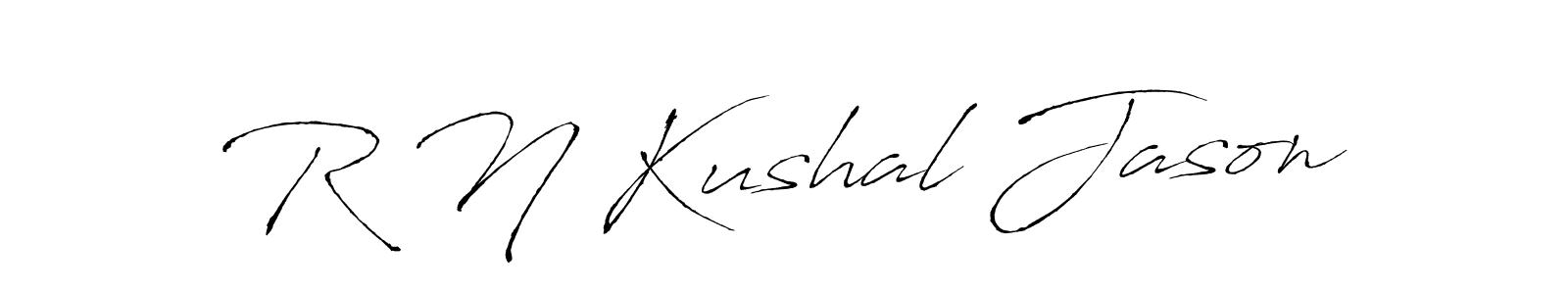 See photos of R N Kushal Jason official signature by Spectra . Check more albums & portfolios. Read reviews & check more about Antro_Vectra font. R N Kushal Jason signature style 6 images and pictures png