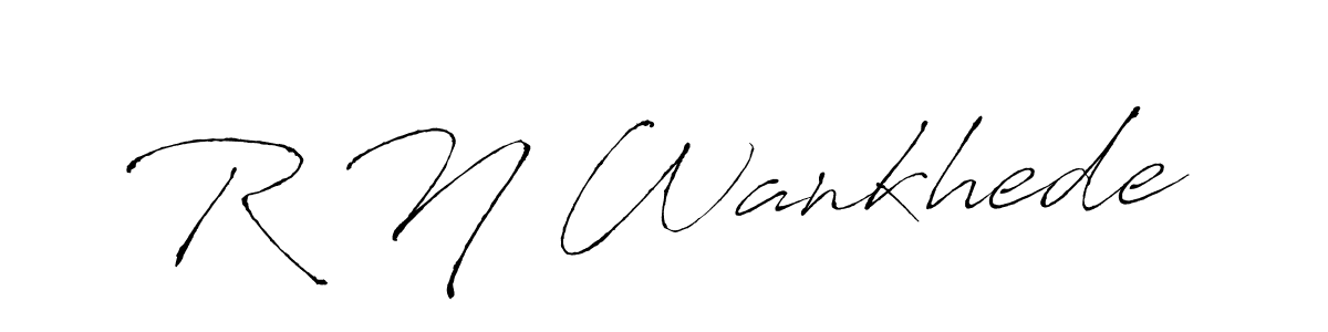 Also we have R N Wankhede name is the best signature style. Create professional handwritten signature collection using Antro_Vectra autograph style. R N Wankhede signature style 6 images and pictures png