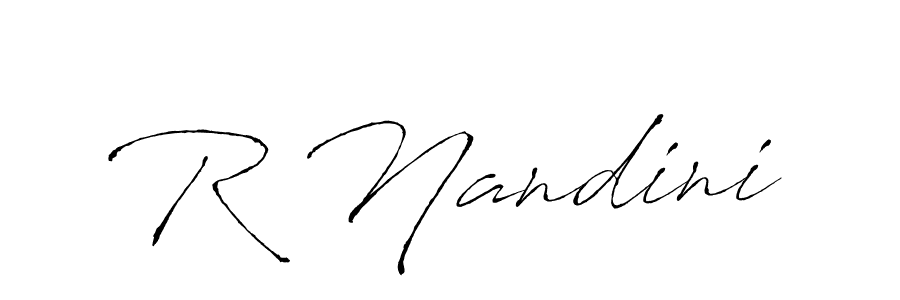 Make a short R Nandini signature style. Manage your documents anywhere anytime using Antro_Vectra. Create and add eSignatures, submit forms, share and send files easily. R Nandini signature style 6 images and pictures png