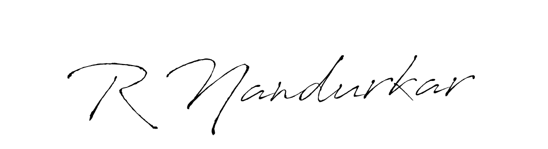 You can use this online signature creator to create a handwritten signature for the name R Nandurkar. This is the best online autograph maker. R Nandurkar signature style 6 images and pictures png