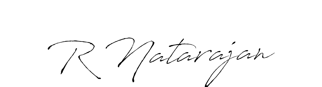 Also we have R Natarajan name is the best signature style. Create professional handwritten signature collection using Antro_Vectra autograph style. R Natarajan signature style 6 images and pictures png