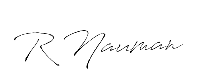 It looks lik you need a new signature style for name R Nauman. Design unique handwritten (Antro_Vectra) signature with our free signature maker in just a few clicks. R Nauman signature style 6 images and pictures png