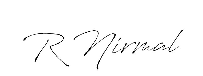 Make a short R Nirmal signature style. Manage your documents anywhere anytime using Antro_Vectra. Create and add eSignatures, submit forms, share and send files easily. R Nirmal signature style 6 images and pictures png