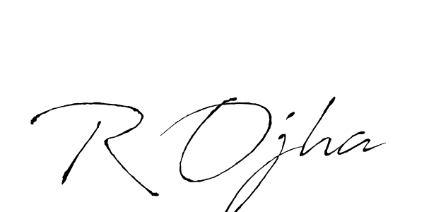 Antro_Vectra is a professional signature style that is perfect for those who want to add a touch of class to their signature. It is also a great choice for those who want to make their signature more unique. Get R Ojha name to fancy signature for free. R Ojha signature style 6 images and pictures png