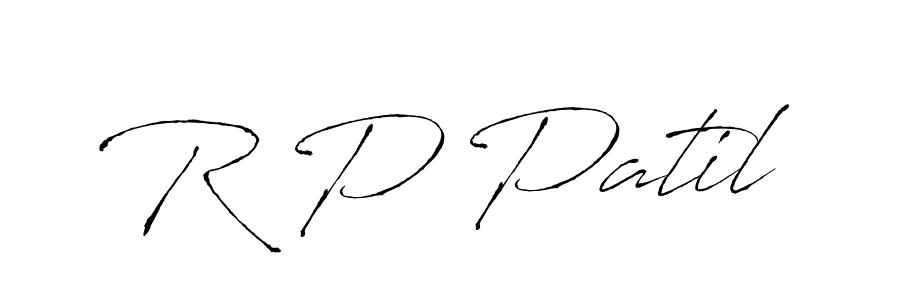 if you are searching for the best signature style for your name R P Patil. so please give up your signature search. here we have designed multiple signature styles  using Antro_Vectra. R P Patil signature style 6 images and pictures png