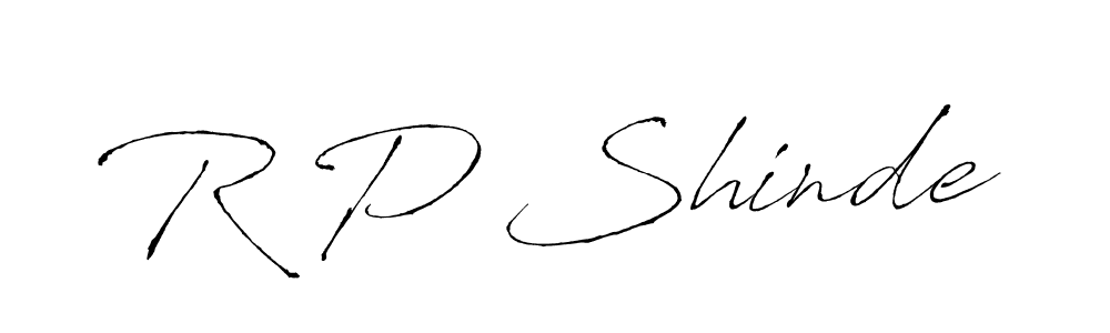 Use a signature maker to create a handwritten signature online. With this signature software, you can design (Antro_Vectra) your own signature for name R P Shinde. R P Shinde signature style 6 images and pictures png