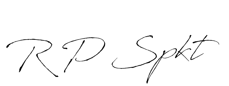 This is the best signature style for the R P Spkt name. Also you like these signature font (Antro_Vectra). Mix name signature. R P Spkt signature style 6 images and pictures png