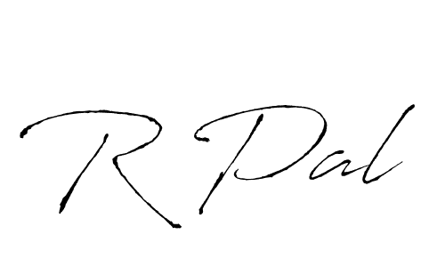 if you are searching for the best signature style for your name R Pal. so please give up your signature search. here we have designed multiple signature styles  using Antro_Vectra. R Pal signature style 6 images and pictures png