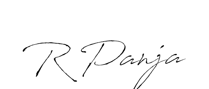 Best and Professional Signature Style for R Panja. Antro_Vectra Best Signature Style Collection. R Panja signature style 6 images and pictures png