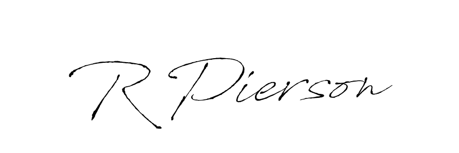 Similarly Antro_Vectra is the best handwritten signature design. Signature creator online .You can use it as an online autograph creator for name R Pierson. R Pierson signature style 6 images and pictures png