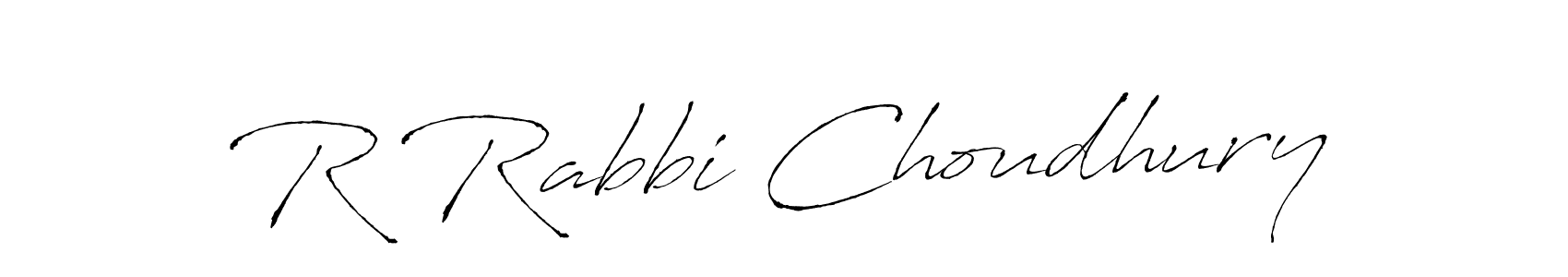 Once you've used our free online signature maker to create your best signature Antro_Vectra style, it's time to enjoy all of the benefits that R Rabbi Choudhury name signing documents. R Rabbi Choudhury signature style 6 images and pictures png