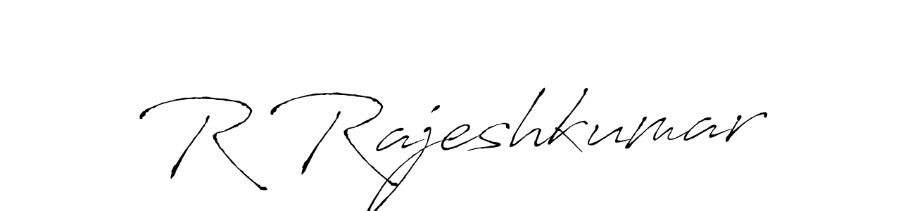 R Rajeshkumar stylish signature style. Best Handwritten Sign (Antro_Vectra) for my name. Handwritten Signature Collection Ideas for my name R Rajeshkumar. R Rajeshkumar signature style 6 images and pictures png