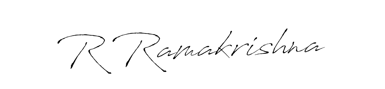Make a beautiful signature design for name R Ramakrishna. Use this online signature maker to create a handwritten signature for free. R Ramakrishna signature style 6 images and pictures png