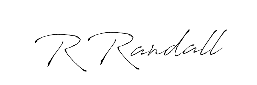 The best way (Antro_Vectra) to make a short signature is to pick only two or three words in your name. The name R Randall include a total of six letters. For converting this name. R Randall signature style 6 images and pictures png