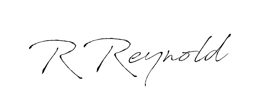 R Reynold stylish signature style. Best Handwritten Sign (Antro_Vectra) for my name. Handwritten Signature Collection Ideas for my name R Reynold. R Reynold signature style 6 images and pictures png