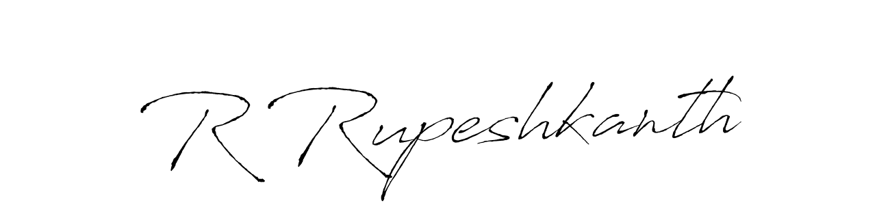 It looks lik you need a new signature style for name R Rupeshkanth. Design unique handwritten (Antro_Vectra) signature with our free signature maker in just a few clicks. R Rupeshkanth signature style 6 images and pictures png