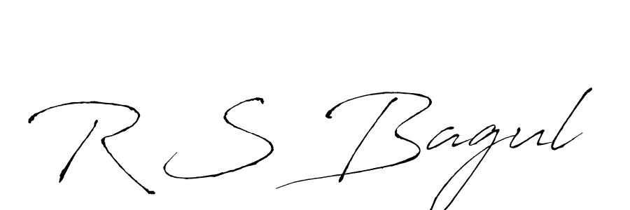 Make a beautiful signature design for name R S Bagul. Use this online signature maker to create a handwritten signature for free. R S Bagul signature style 6 images and pictures png