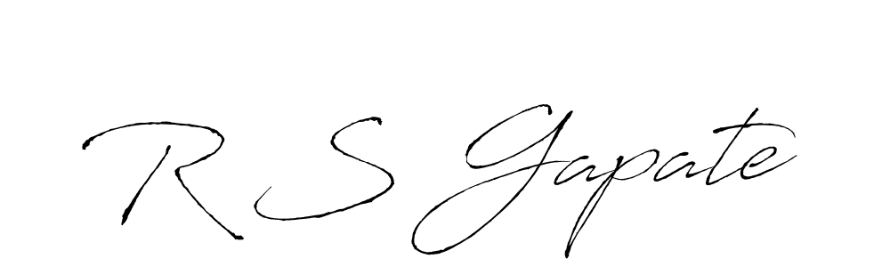 You can use this online signature creator to create a handwritten signature for the name R S Gapate. This is the best online autograph maker. R S Gapate signature style 6 images and pictures png