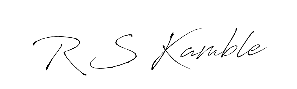 Also You can easily find your signature by using the search form. We will create R S Kamble name handwritten signature images for you free of cost using Antro_Vectra sign style. R S Kamble signature style 6 images and pictures png