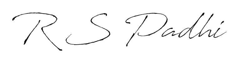 The Antro_Vectra font gives name R S Padhi a signature that looks effortless yet distinguished. Download high-res PNG instantly. R S Padhi signature style 6 images and pictures png