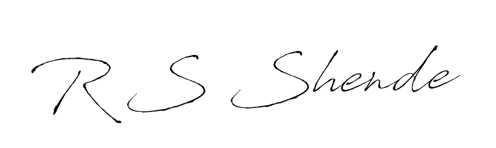 Here are the top 10 professional signature styles for the name R S Shende. These are the best autograph styles you can use for your name. R S Shende signature style 6 images and pictures png