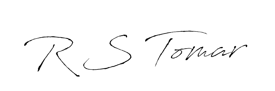 Similarly Antro_Vectra is the best handwritten signature design. Signature creator online .You can use it as an online autograph creator for name R S Tomar. R S Tomar signature style 6 images and pictures png