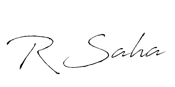 This is the best signature style for the R Saha name. Also you like these signature font (Antro_Vectra). Mix name signature. R Saha signature style 6 images and pictures png