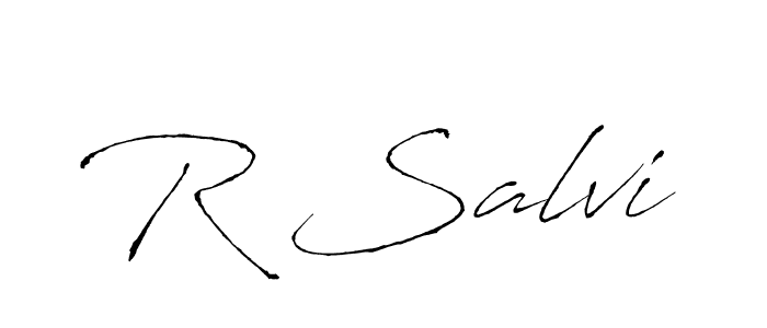 You should practise on your own different ways (Antro_Vectra) to write your name (R Salvi) in signature. don't let someone else do it for you. R Salvi signature style 6 images and pictures png