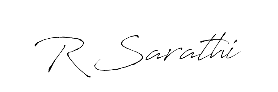 Antro_Vectra is a professional signature style that is perfect for those who want to add a touch of class to their signature. It is also a great choice for those who want to make their signature more unique. Get R Sarathi name to fancy signature for free. R Sarathi signature style 6 images and pictures png