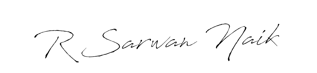 You should practise on your own different ways (Antro_Vectra) to write your name (R Sarwan Naik) in signature. don't let someone else do it for you. R Sarwan Naik signature style 6 images and pictures png