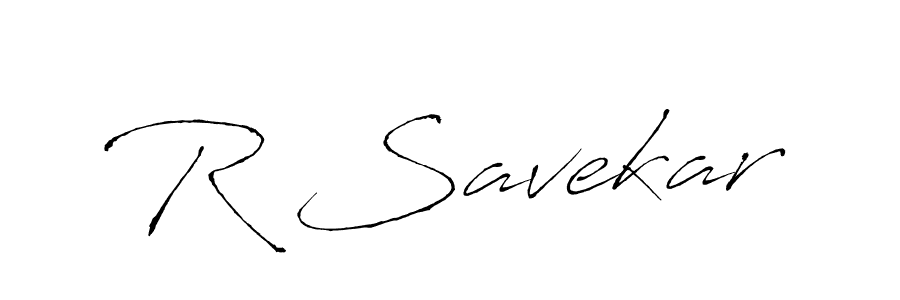 The best way (Antro_Vectra) to make a short signature is to pick only two or three words in your name. The name R Savekar include a total of six letters. For converting this name. R Savekar signature style 6 images and pictures png