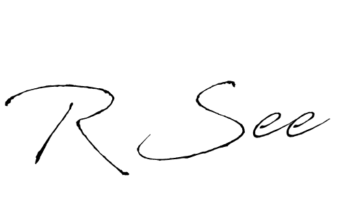 Make a beautiful signature design for name R See. Use this online signature maker to create a handwritten signature for free. R See signature style 6 images and pictures png