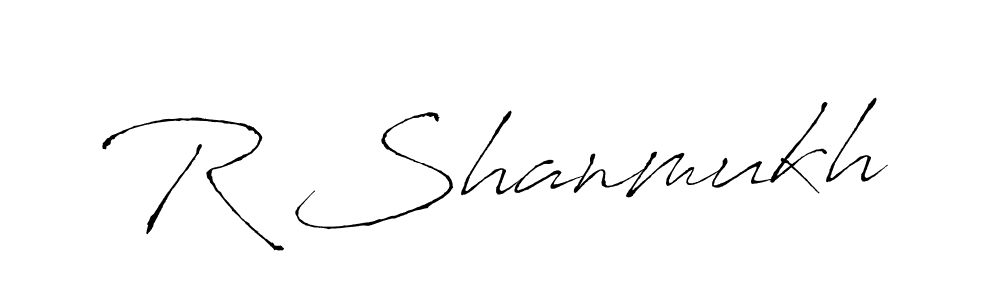 You should practise on your own different ways (Antro_Vectra) to write your name (R Shanmukh) in signature. don't let someone else do it for you. R Shanmukh signature style 6 images and pictures png