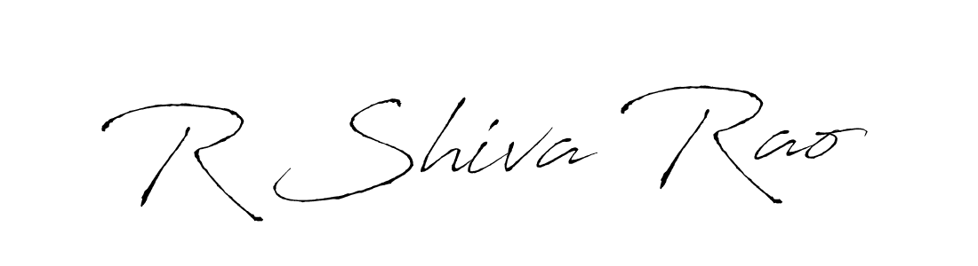 You should practise on your own different ways (Antro_Vectra) to write your name (R Shiva Rao) in signature. don't let someone else do it for you. R Shiva Rao signature style 6 images and pictures png