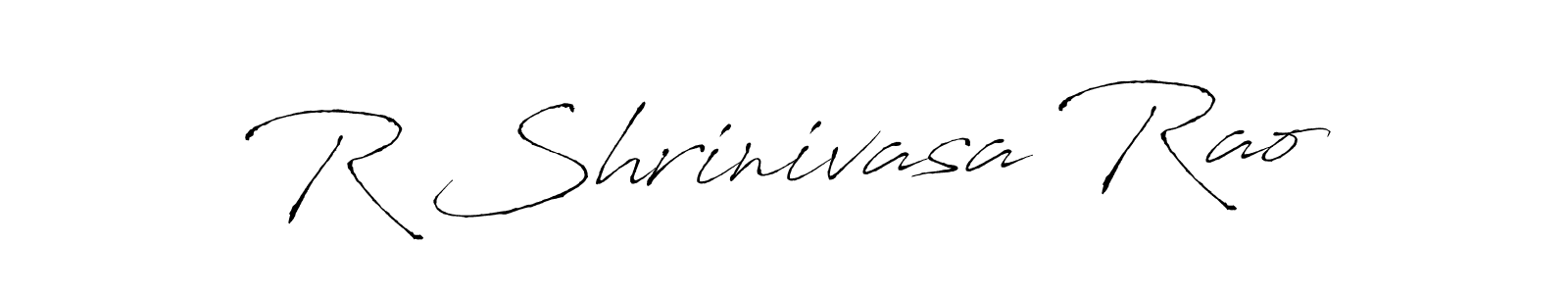 if you are searching for the best signature style for your name R Shrinivasa Rao. so please give up your signature search. here we have designed multiple signature styles  using Antro_Vectra. R Shrinivasa Rao signature style 6 images and pictures png