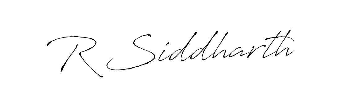 Also we have R Siddharth name is the best signature style. Create professional handwritten signature collection using Antro_Vectra autograph style. R Siddharth signature style 6 images and pictures png
