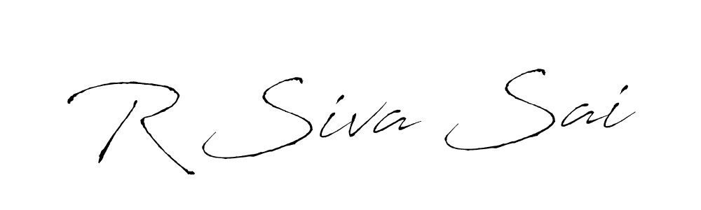 Once you've used our free online signature maker to create your best signature Antro_Vectra style, it's time to enjoy all of the benefits that R Siva Sai name signing documents. R Siva Sai signature style 6 images and pictures png
