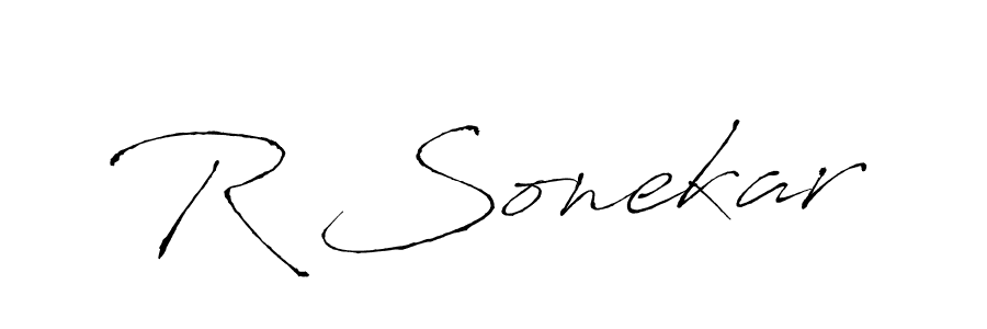 How to Draw R Sonekar signature style? Antro_Vectra is a latest design signature styles for name R Sonekar. R Sonekar signature style 6 images and pictures png