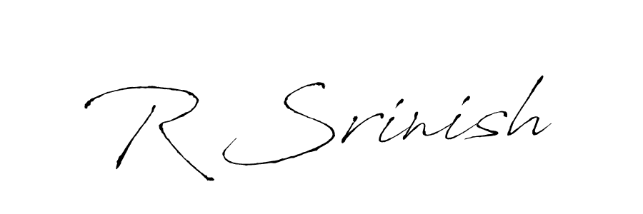 Once you've used our free online signature maker to create your best signature Antro_Vectra style, it's time to enjoy all of the benefits that R Srinish name signing documents. R Srinish signature style 6 images and pictures png