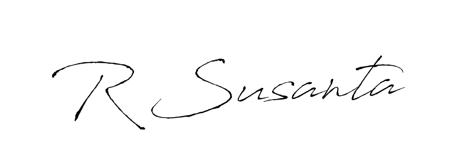 Make a beautiful signature design for name R Susanta. Use this online signature maker to create a handwritten signature for free. R Susanta signature style 6 images and pictures png