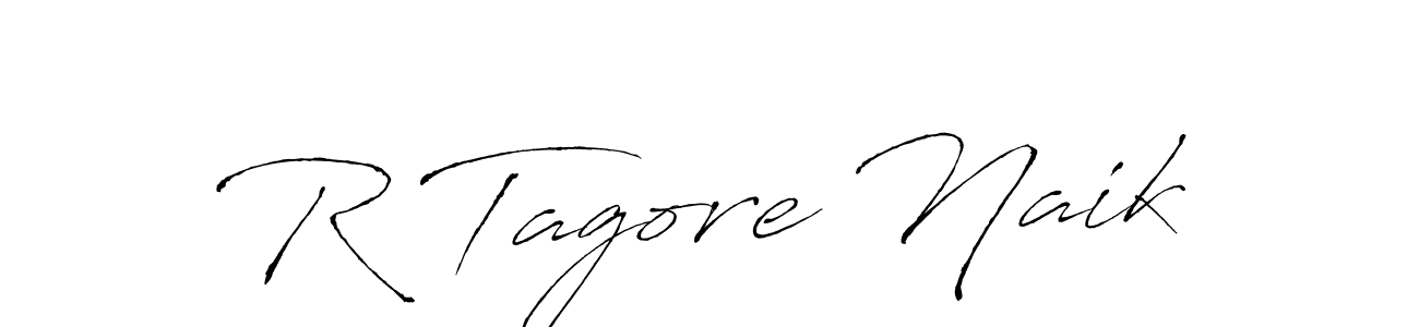 Use a signature maker to create a handwritten signature online. With this signature software, you can design (Antro_Vectra) your own signature for name R Tagore Naik. R Tagore Naik signature style 6 images and pictures png