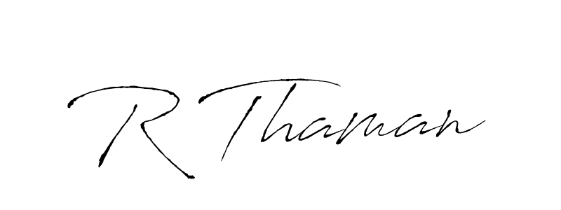 How to make R Thaman signature? Antro_Vectra is a professional autograph style. Create handwritten signature for R Thaman name. R Thaman signature style 6 images and pictures png