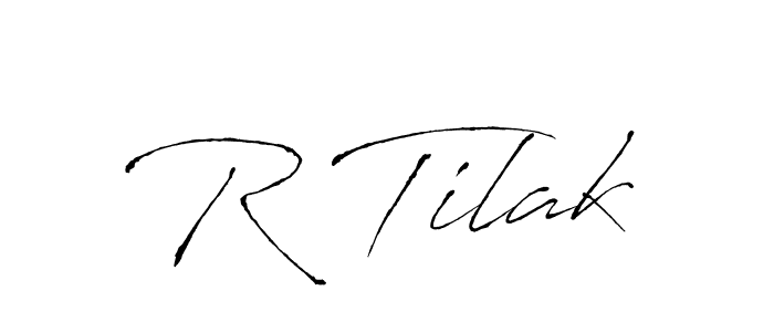 This is the best signature style for the R Tilak name. Also you like these signature font (Antro_Vectra). Mix name signature. R Tilak signature style 6 images and pictures png