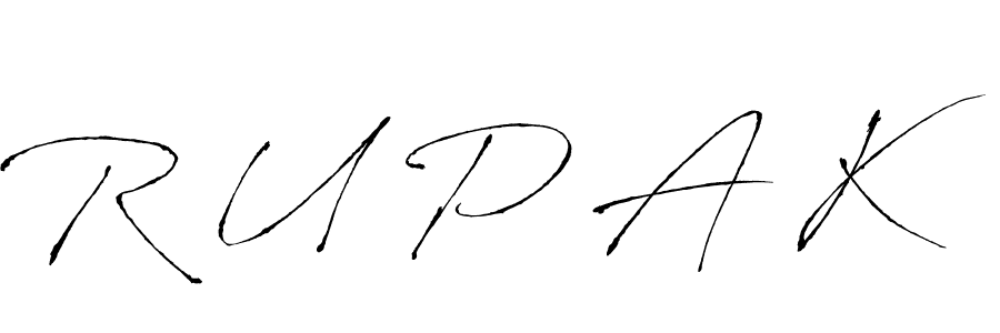 You should practise on your own different ways (Antro_Vectra) to write your name (R U P A K) in signature. don't let someone else do it for you. R U P A K signature style 6 images and pictures png